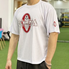 奥赛速干健身短袖男士宽松大码篮球跑步肌肉男训练锻炼运动t恤