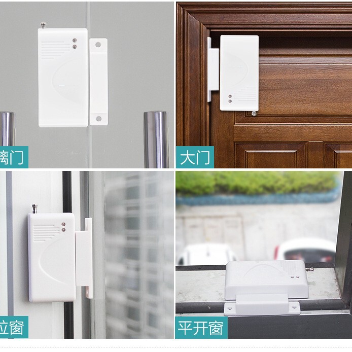盗難防止警報器部品無線ドア磁気窓磁気検出器433mhz 1527学習コード|undefined
