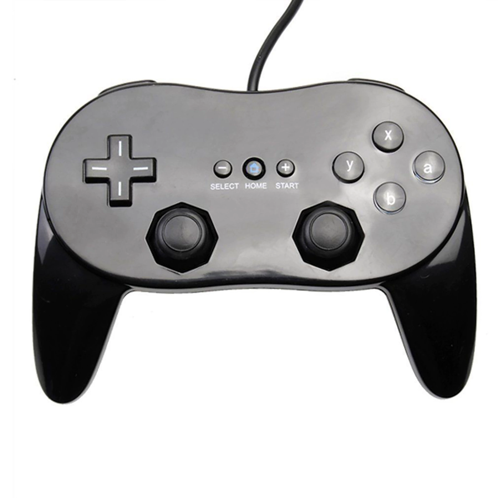 Совместимый контроллер Wii классический второго поколения, маленький Pro-контроллер для Wii