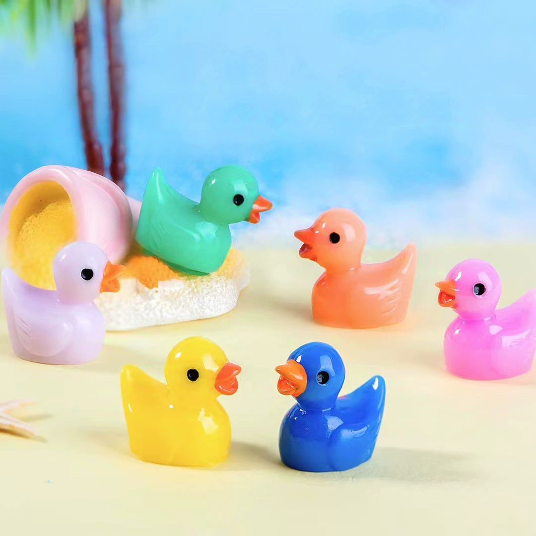 B.Duck, подвеска, креативные минифигурки, украшения с аксессуарами, мини-ландшафт