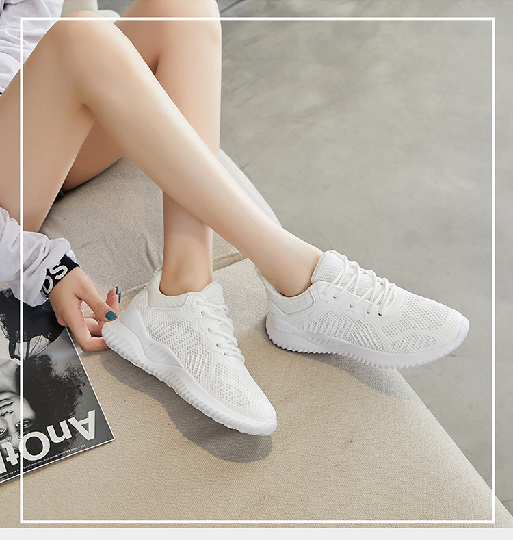 Scarpe da lavoro da donna Scarpe da ginnastica Scarpe da tennis Scarpe da ginnastica Calzature traspiranti antiscivolo in tessuto sintetico_voghion.com