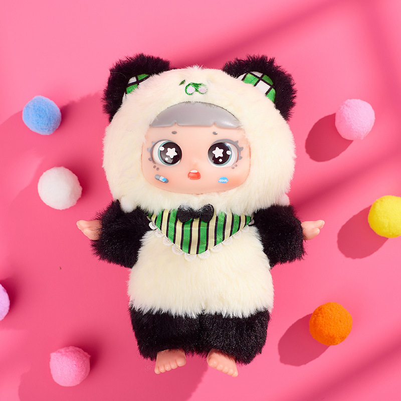 Juego de moda creativa Duduhui Dream Zoo con hebilla colgante caja ciega de felpa corazón de niña decoración de escritorio al por mayor