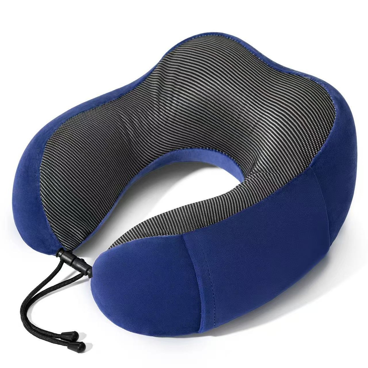 Verano helado sensación fría protección de cuello almohada en forma de U portátil almacenable memoria almohada de cuello de algodón almohada de avión almohada al por mayor existencias