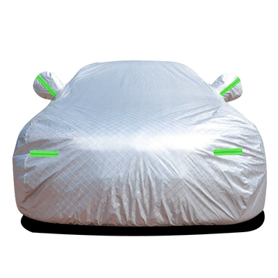 Car clothing: Universal Car Cover for All Seasons - 2s-diamond-oxford-silver
