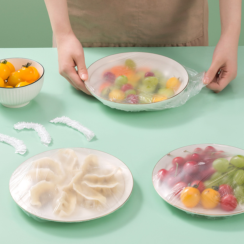 Caricatura original encantadora película de viento de calidad alimenticia frutas y verduras cocina sandía película de retención portátil