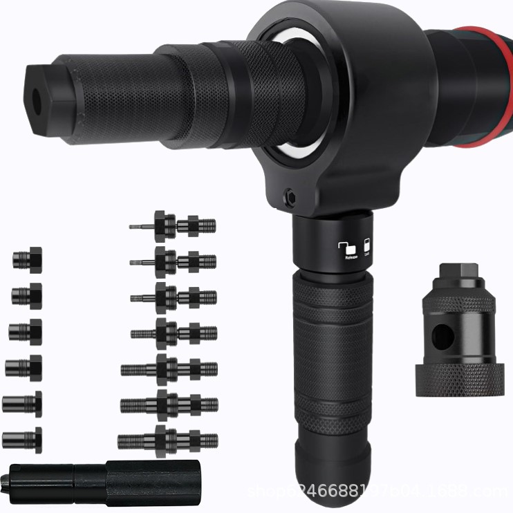 手握式 手持式 专业螺母枪转换头多功能省力家用