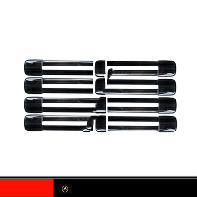 Dekorativ pedal başlıqları Fish Business Car Welcome Pedal - sku15-652t-black-titanium-blue-label-track-strip-12-pieces