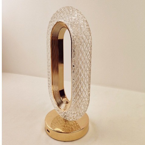 Transfronterizo USB lámpara de mesa simple pista Cielo atmósfera dormitorio de carga táctil lámpara de noche de tres colores de luz cambiante luz de la noche