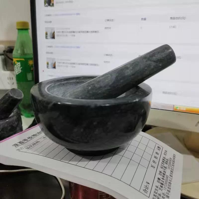 Мраморная зубчато-чесночная пест: чесночная паста, чесночная паста, чесночная ступка, молоток, измельчитель чеснока, пресс для чеснока, бытовая медицина, без прочего