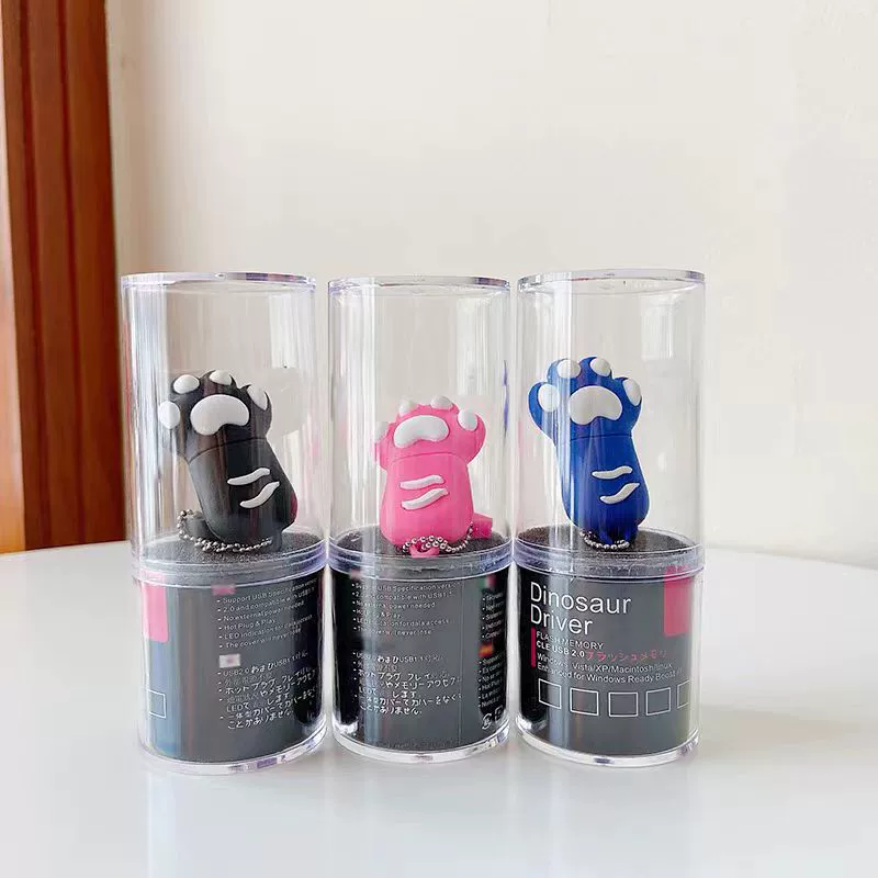 Плюшевый USB флеш-накопитель PVC для учащихся начальных школ, индивидуальная пошив, 32Г, подарок на день рождения, 128Г