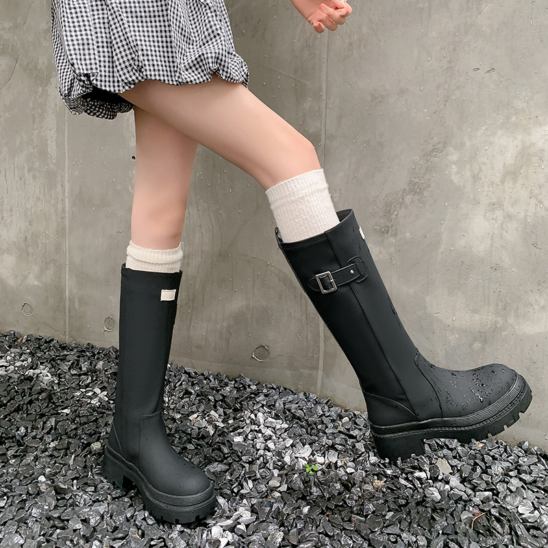 骆驼同款 2025秋冬新款大西北新疆川西户外靴子 圆头厚底不过膝