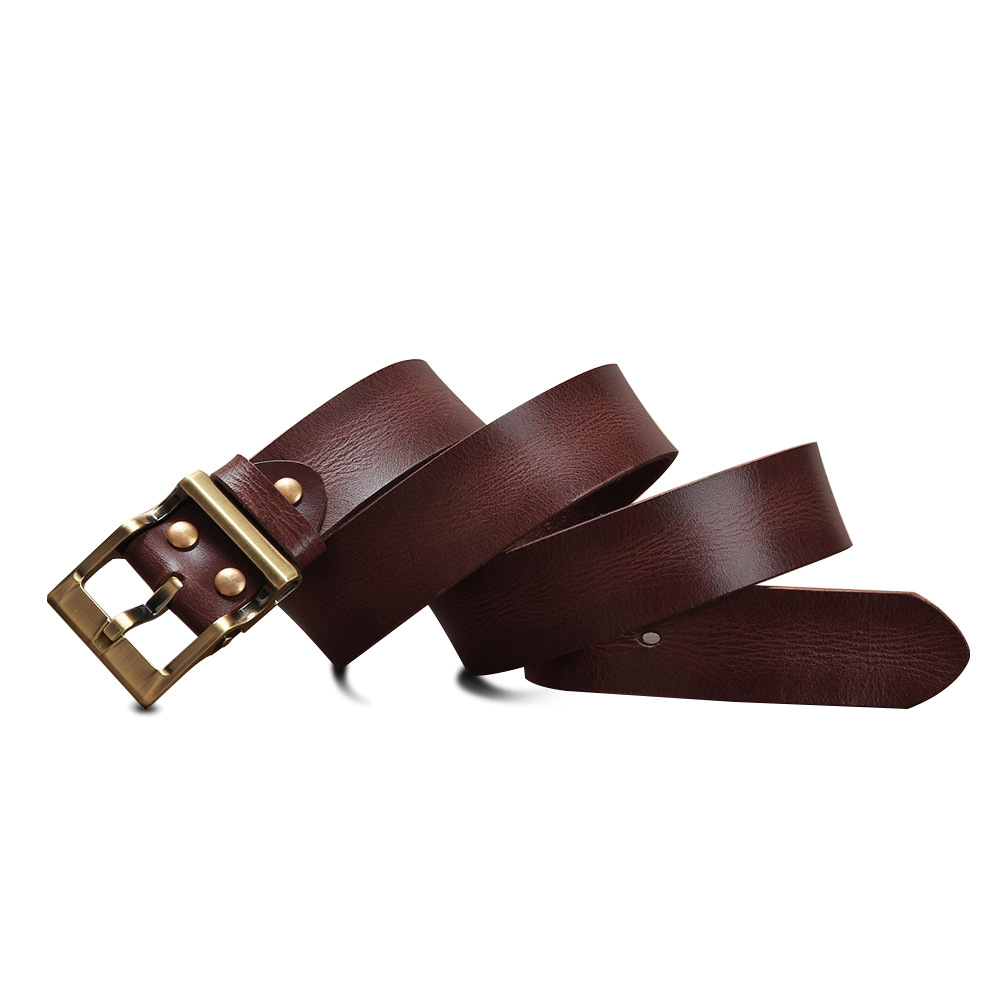 cinturón de hombre cinturón de aguja cinturón de cuero de vaca cinturón de negocios cinturón de cuero pu cinturón al por mayor [enviar perforador]