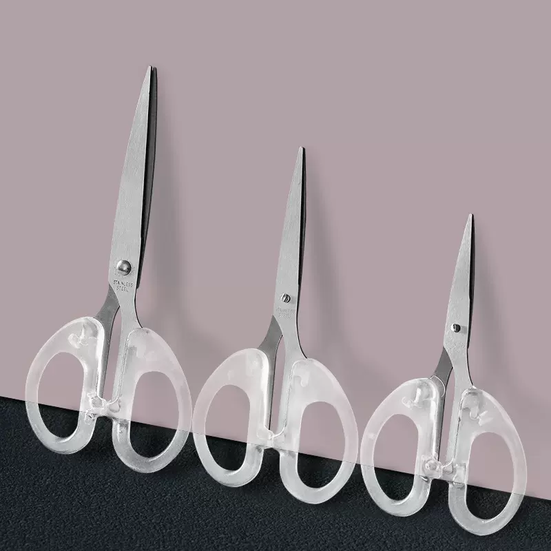 办公用品不锈钢小剪刀 办公室裁纸刀美工剪学生diy手工剪纸刀