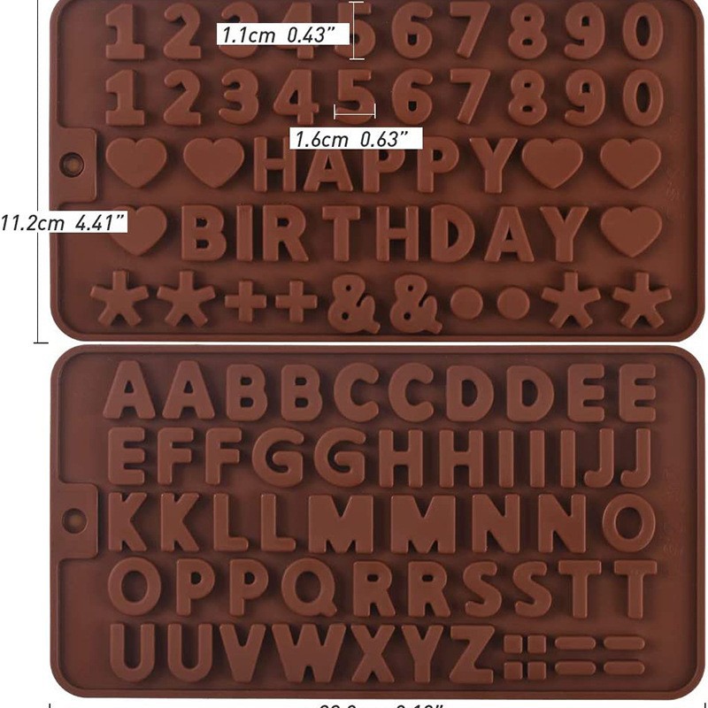 편지 초콜릿 금형 (싱글)