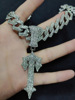 Golden line big metal sword, men's pendant hip-hop style with accessories, necklace, suitable for import, new collection