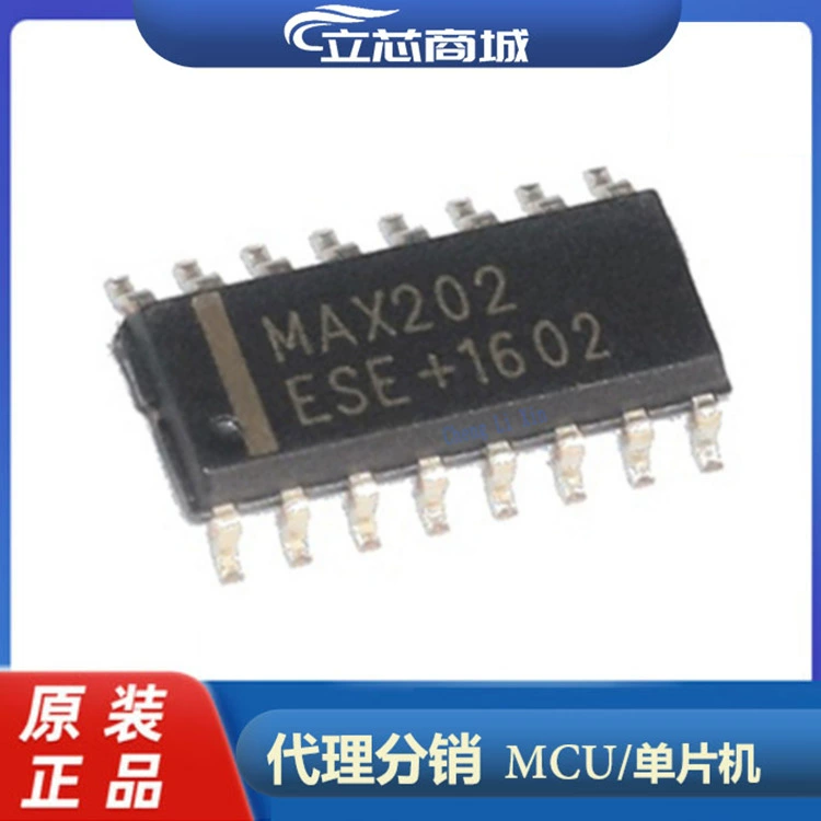 Пакет MAX202ESE+T SOP-16 Чип приемопередатчика RS-232 IC MAX202 MAX202ESE