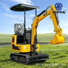 小型挖掘机R319小挖机农用家用挖土微挖果园大棚开荒工程