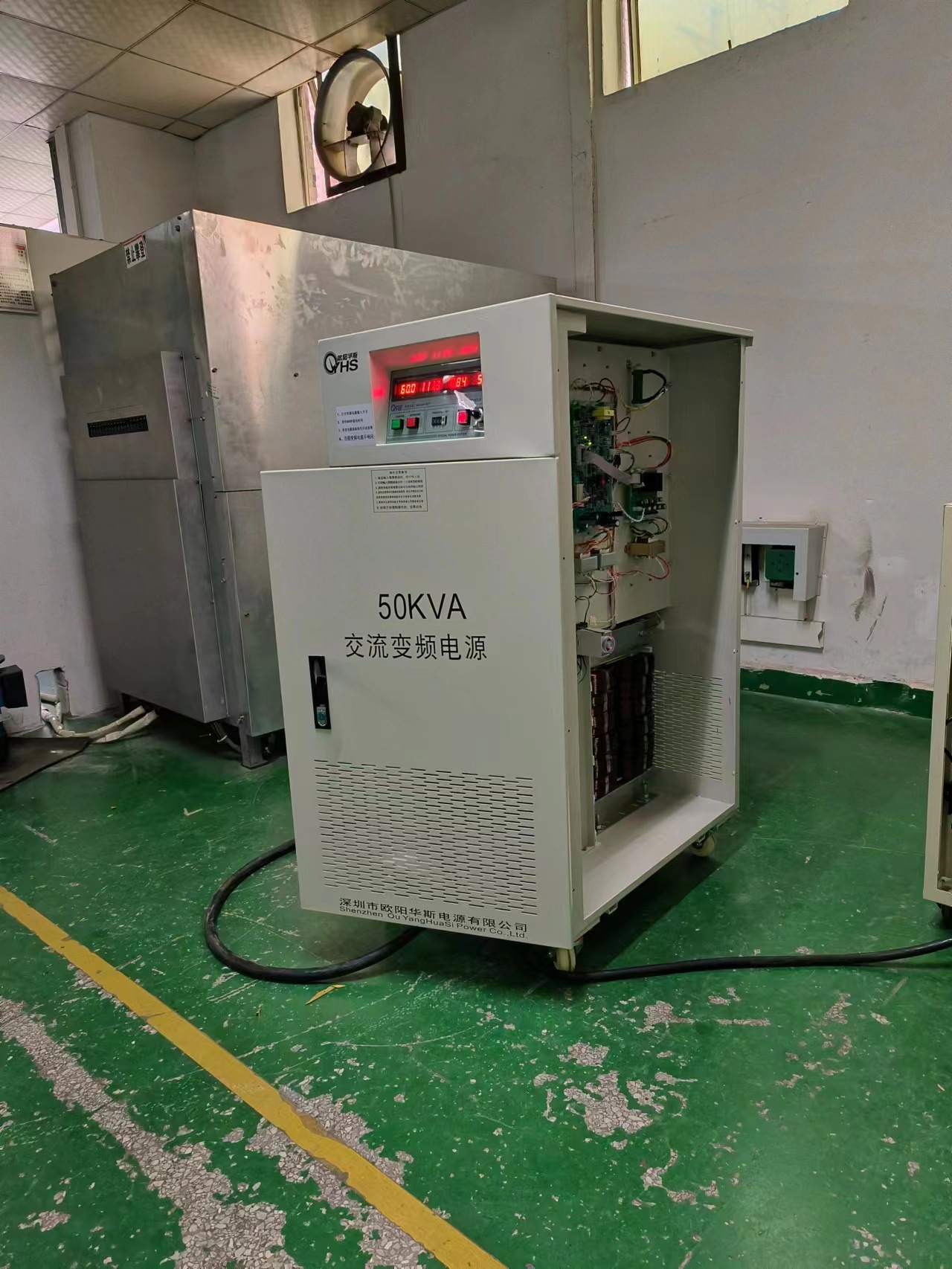 ŷ����˹50KVA��Ƶ��Դ����ɽ�����ǣ����110V 60HZ�����Է�Ͳ