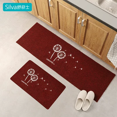 Can Be Shipped in One Piece – Avtomobil döşəmə paspasları - printed-wine-red-dandelion-white-406040120