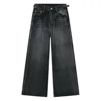 Nirben Denim | Американские Джинсы в стиле ретро с широкими штанинами, мужские дизайнерские Красивые старинные штаны с расширенным чувством