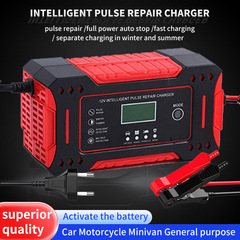 12v6a 充電器車のバッテリー充電器 12 ボルトオートバイのバッテリー充電器 12V バッテリー充電器
