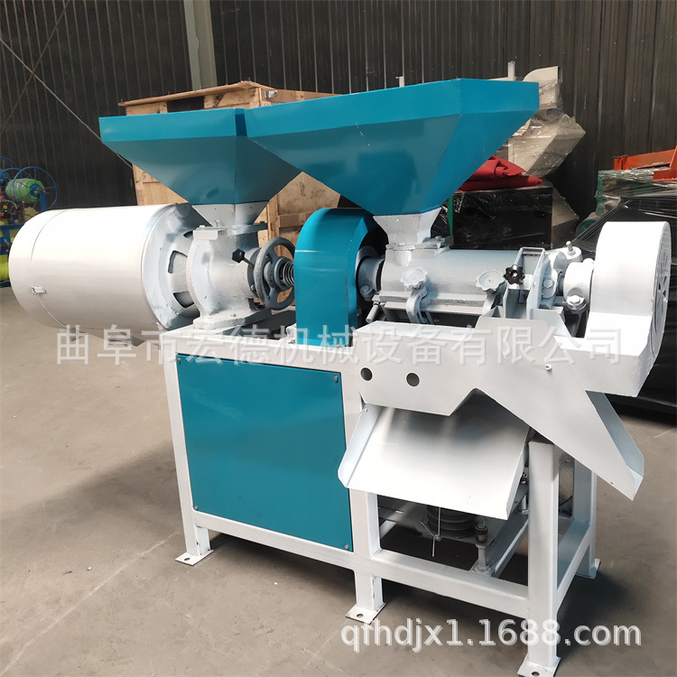 苞米破碎碴子机 三分离玉米制糁机 玉米破碎碴子机图片