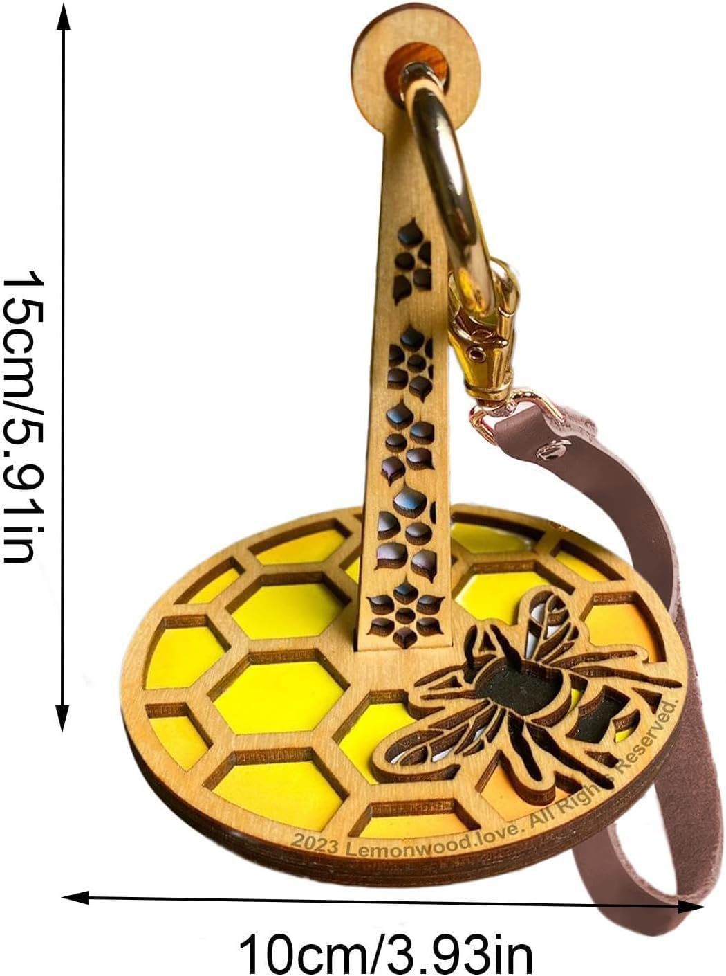 Bee con Orange Ribbon