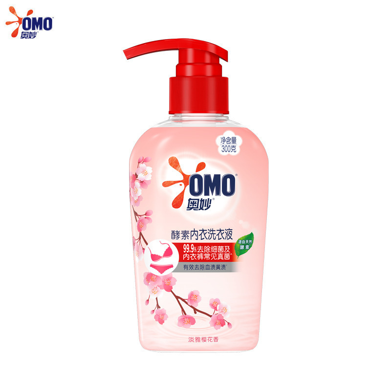 奥妙酵素内衣洗衣液520G+130G女士内衣内裤均可用一件代发|undefined
