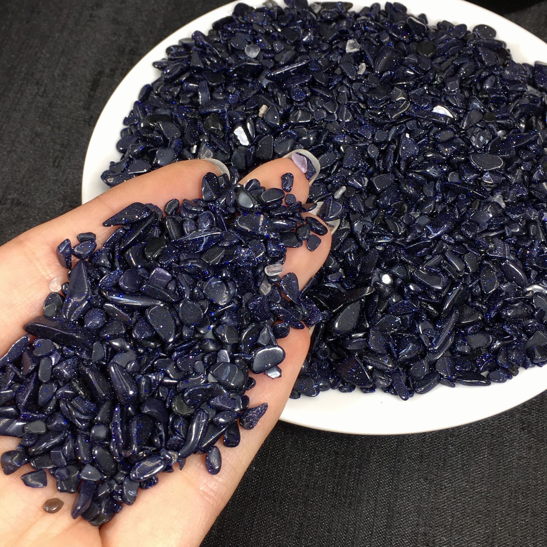 天然水晶砂利2-4mmDIY手作りステッカー画彩砂砂画装飾花瓶カラー小石