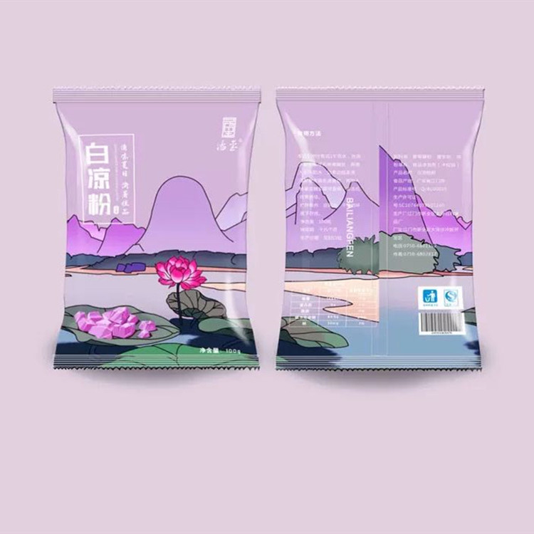 白凉粉 冰粉 果冻粉 奶茶店  儿童果冻粉