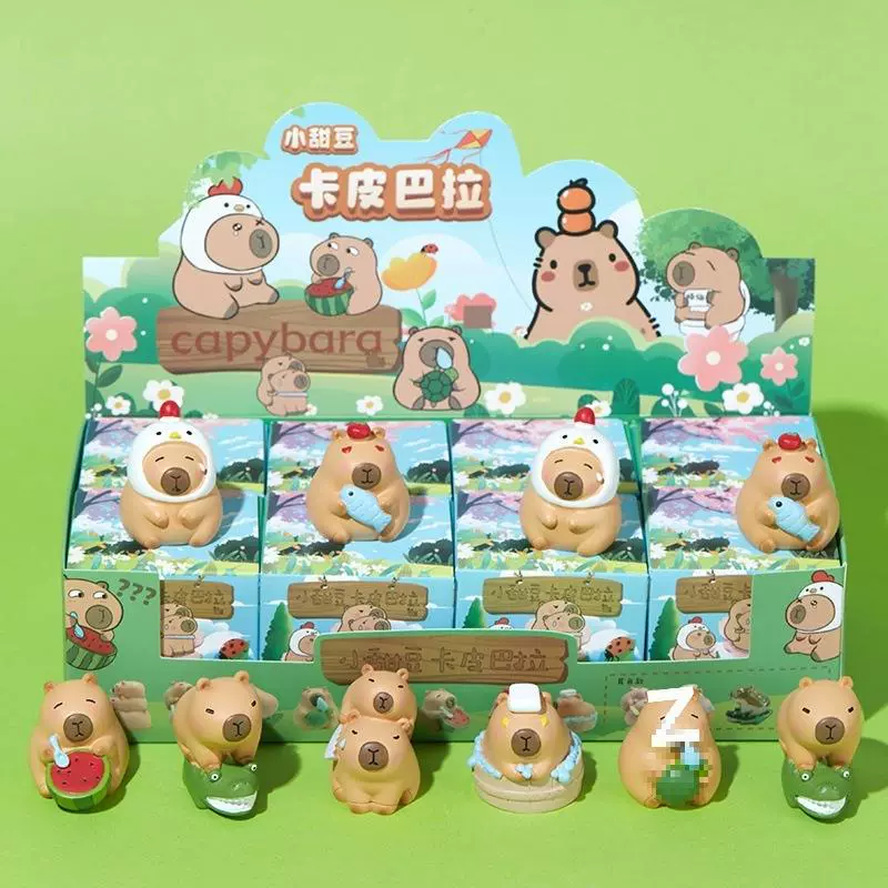 Двенадцать зодиакальных слепых коробок Симпатичные котики, НГ Panda, мальчики и девочки, новые подарки 2025 года, подарки интернет-знаменитостей