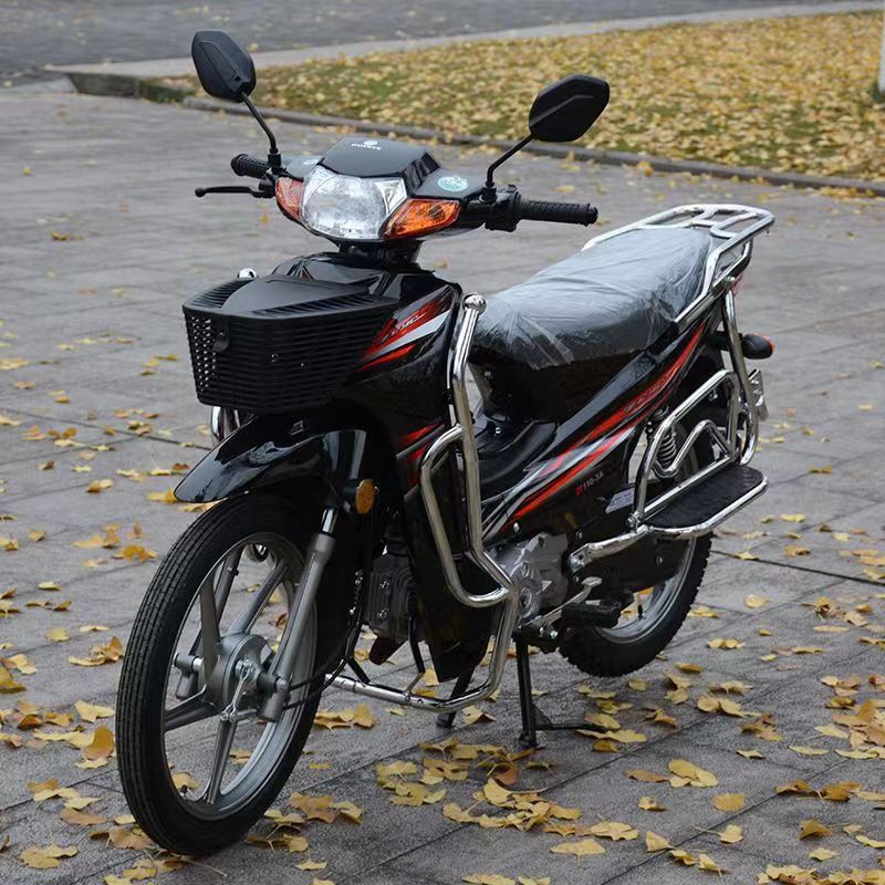 Zongshen curva Liang motocicleta 110 Guo Si inyección eléctrica puede ser licenciado 125CC camión de combustible para llevar vehículo de larga duración transfronterizo
