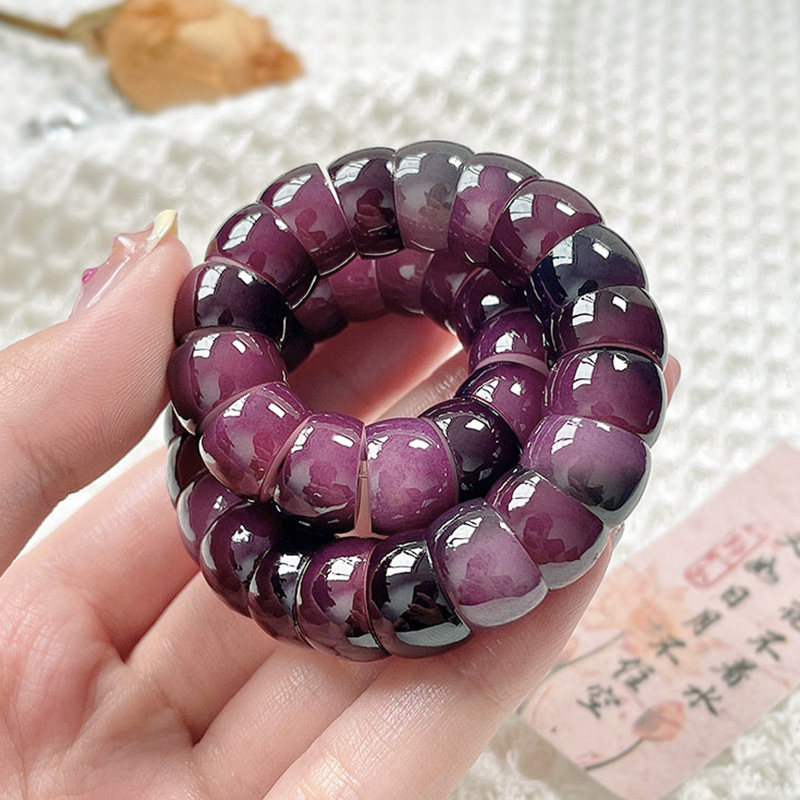 Natural white jade bodhi root pig large intestine plate to play hand string female students around the finger soft bodhi fruit to play Buddha beads factory batch Natural white jade bodhi root pig large intestine plate to play hand string female students around the finger soft bodhi fruit to play Buddha beads factory batch