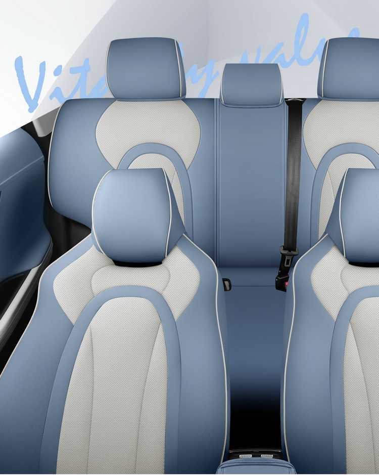 2025 New Model Fully Enclosed Leather Perforated Breathable Seat Covers for Chery Tiggo 5X High-Energy Edition