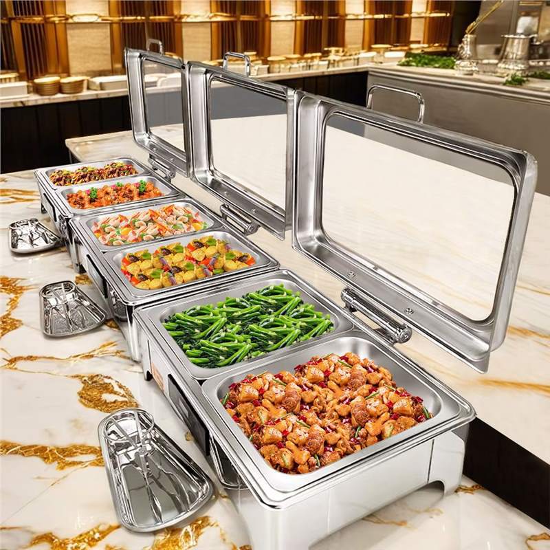 horno de buffet de acero inoxidable comercial hidráulico visual horno buffet horno de hotel horno de desayuno calefacción eléctrica horno de aislamiento de calor platos