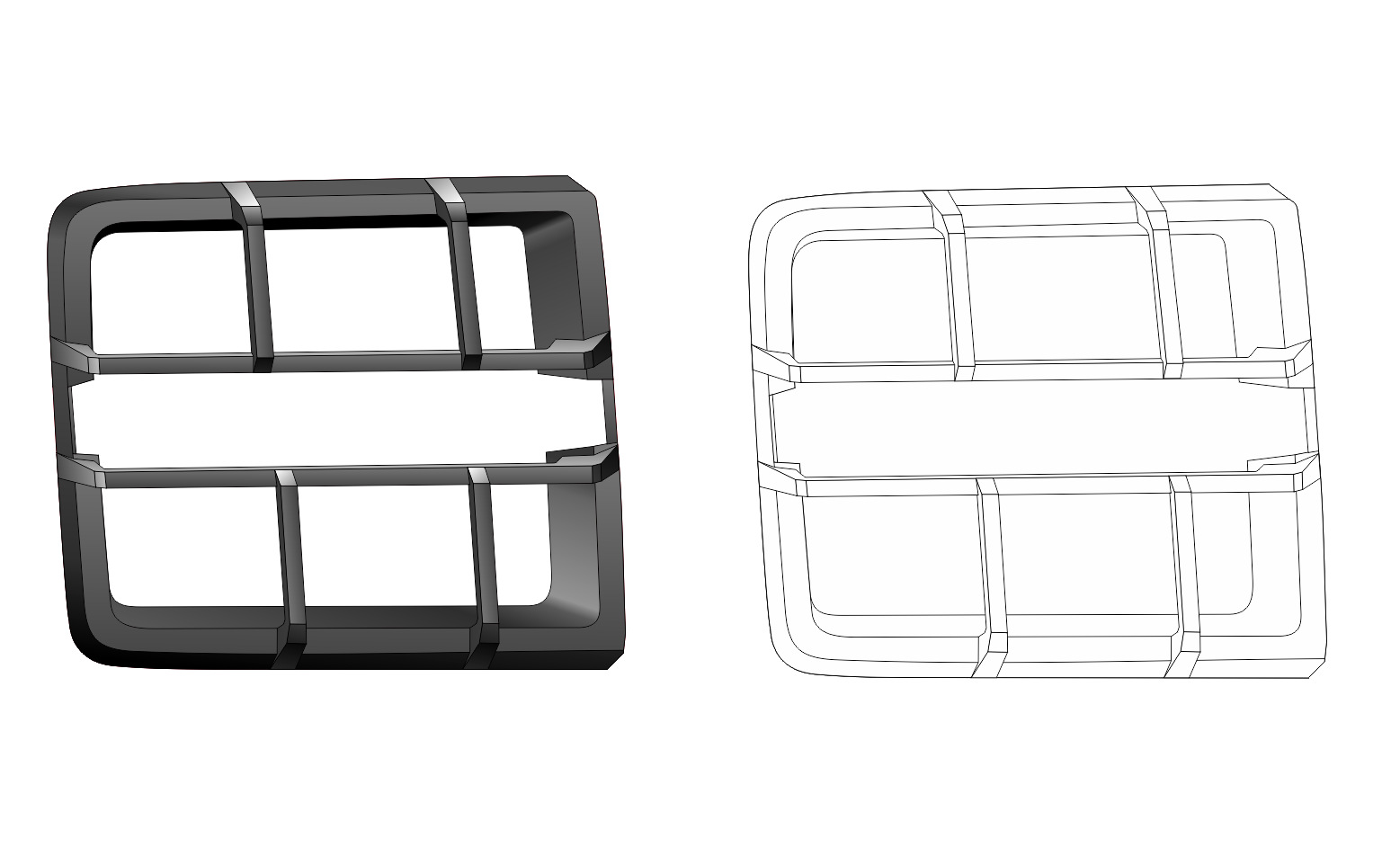 Suitable for 26 models of Haval H10: insect-proof upper and lower front grille trim, headlight cover, and exterior modification