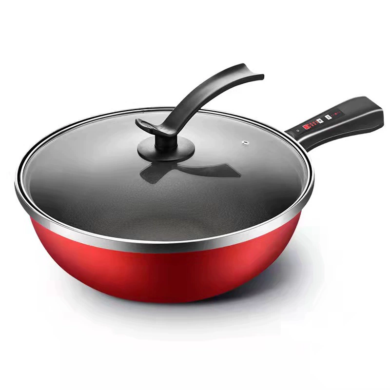 Электрическая сковорода для жарки stir-fry, многофункциональная бытовая электрическая сковорода-плита, интегрированная электрическая плита с антипригарным покрытием, для общежития, с зарядкой