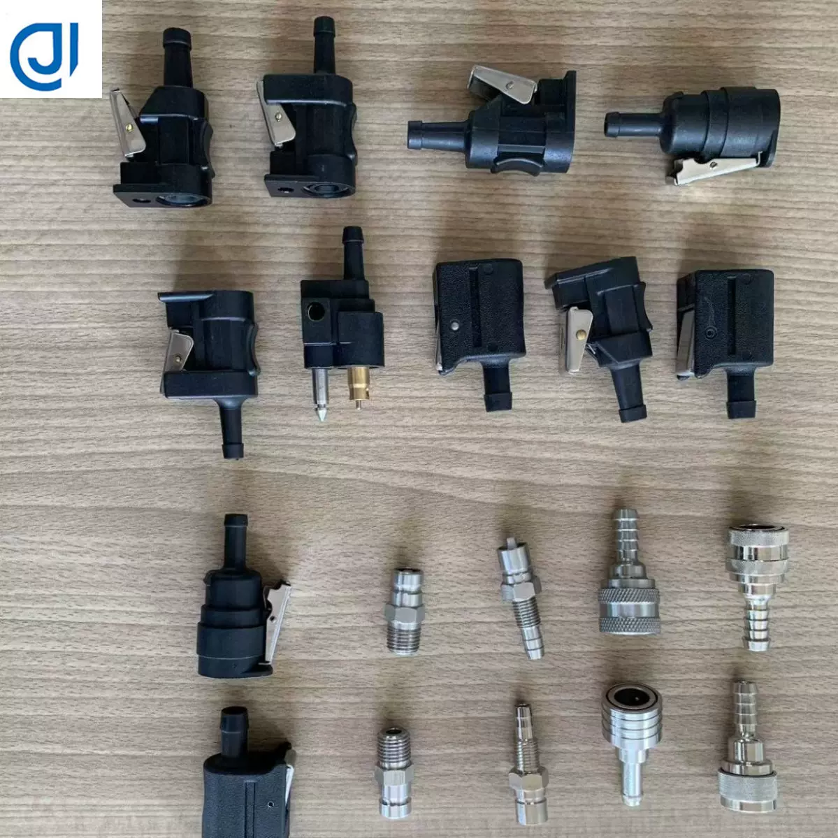 船外机配件 船用推进器专用6-8毫米 燃油管机器端/油箱端接头