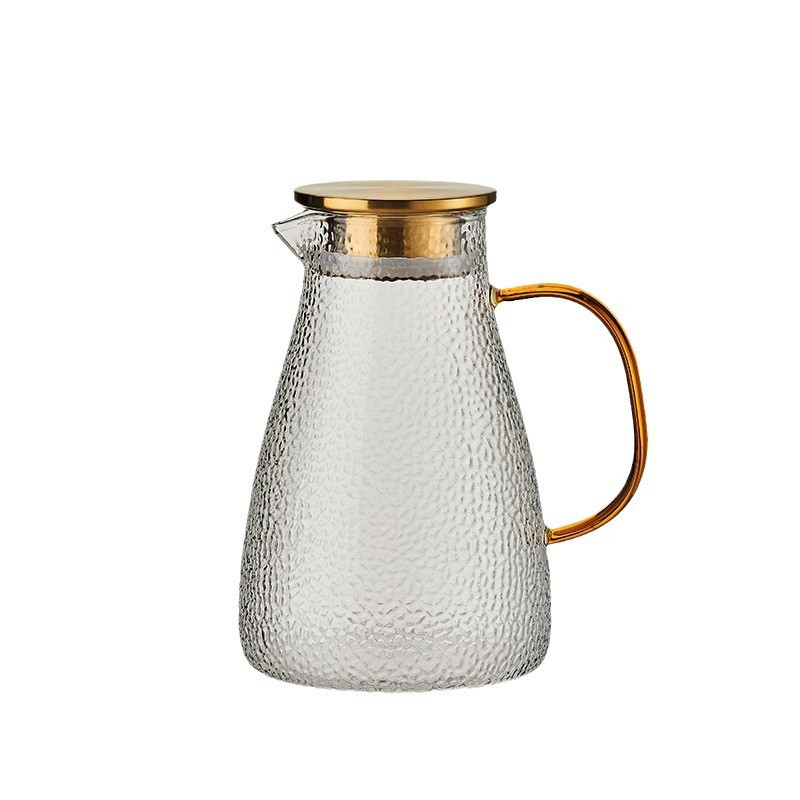 Glass Japanese capacious teapot for home use