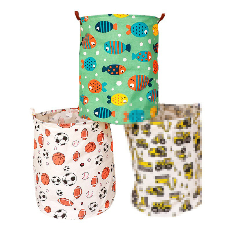 Cesta de almacenamiento de tela simple cesta de lavandería hogar plegable cesta de lavandería grande cesta de lavandería diaria cesta de almacenamiento