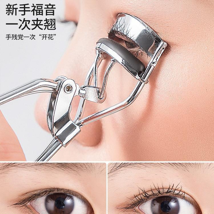 Rímel gran angular, rizador de pestañas con mango de lengua de pato, rizador de pestañas, rizador de pestañas sin carne, rizador de pestañas