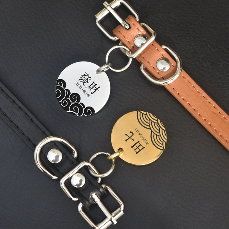 Бирка собаки анти-потерянный удостоверение личности бирка кошки надписи бирка собака зоотовары ошейник анти-потерянный надпись