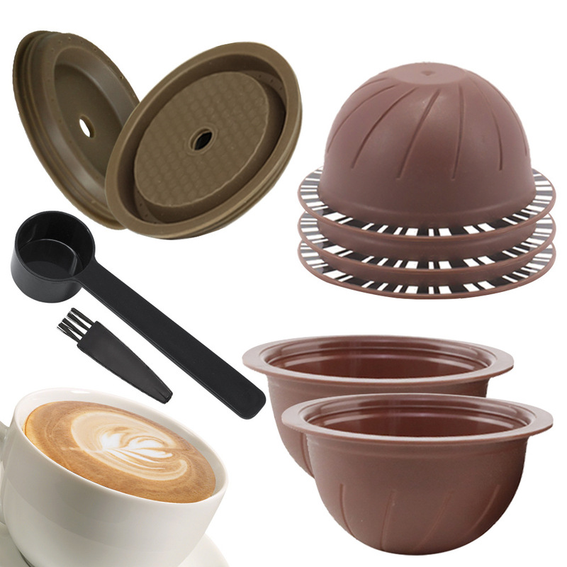 Paired with Nestlé Nespresso Vertuo Recyclable Coffee Capsule Shell Food-Grade Pp Filled Powder Capsule