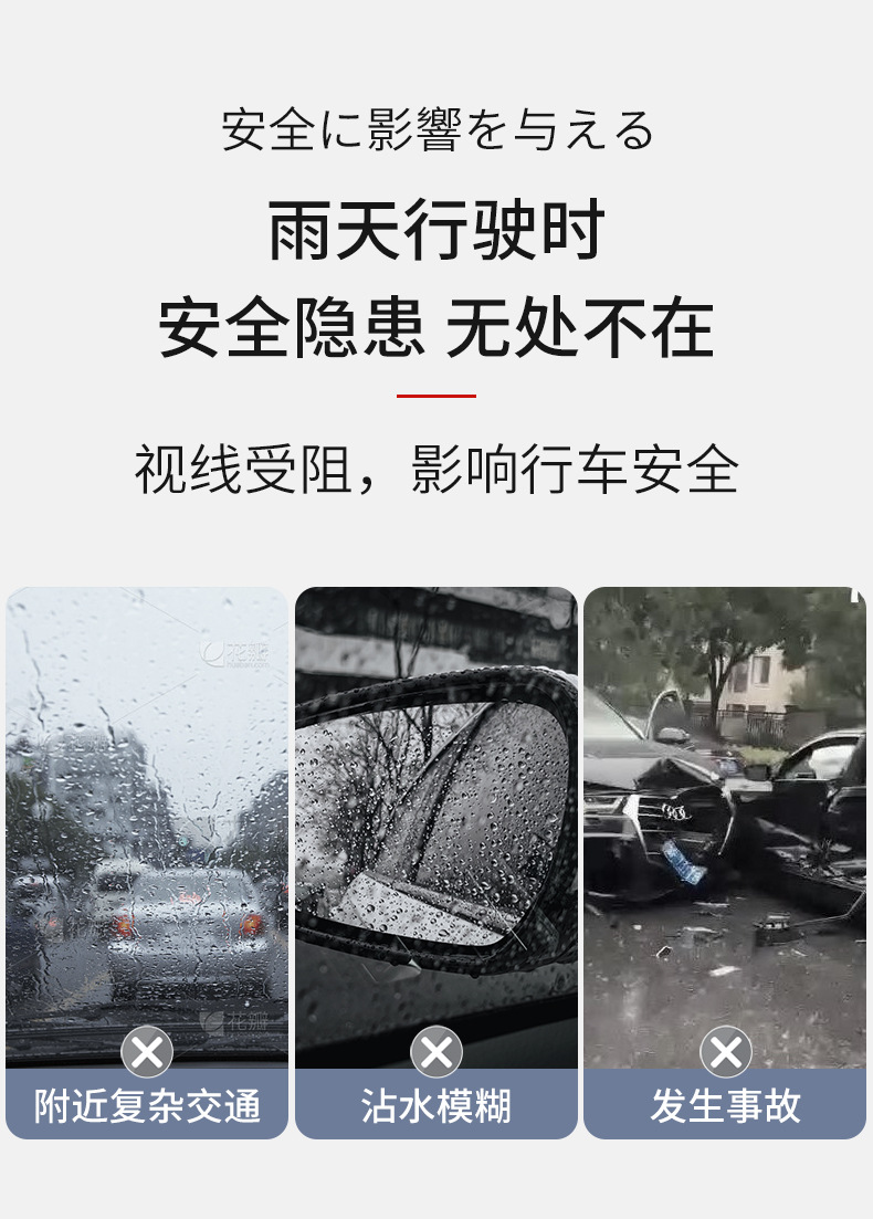 Suitable for Geely Star Wish Rain Eyebrow Emgrand Geometry Apro Accessories Rainproof Rearview Mirror Rain Eyebrow Protector