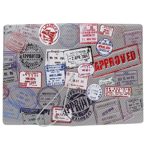Creative and personalized document protective cover, three-dimensional multi-functional passport bag, Passport Cover, foreign trade source