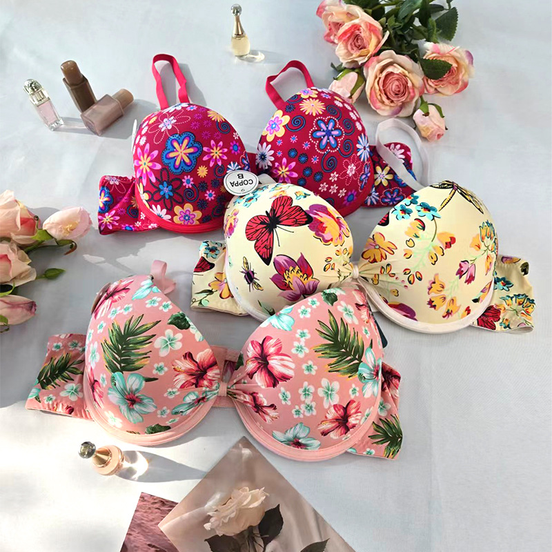 跨境外贸文胸内衣lannymode胸罩泳衣比基尼外穿美背露背S308-633