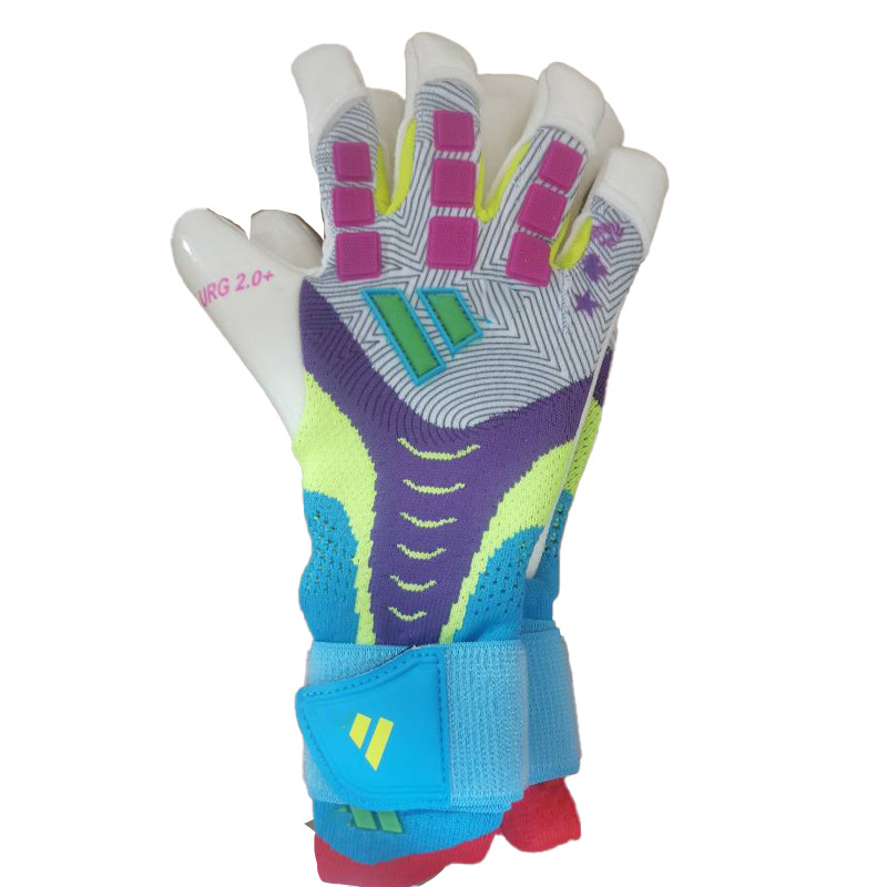 Guantes de Portero de Fútbol Infantil URG 2.0 de Látex con Muñequera para Entrenamiento image 11