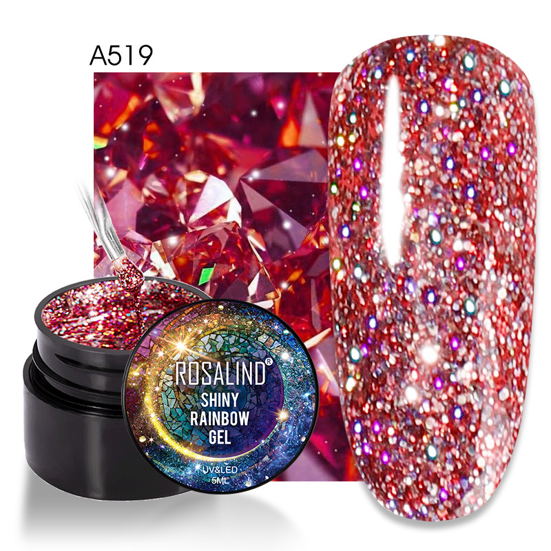 Rosalind transfronteriza pequeñas latas flash pegamento esmalte de uñas 5ml Barbie pegamento esmalte de uñas pegamento fototerapia pegamento esmalte de uñas pegamento