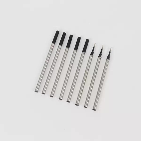 0.5mm metal refill writing smooth orb refill signature refill water refill black blue water-based refill