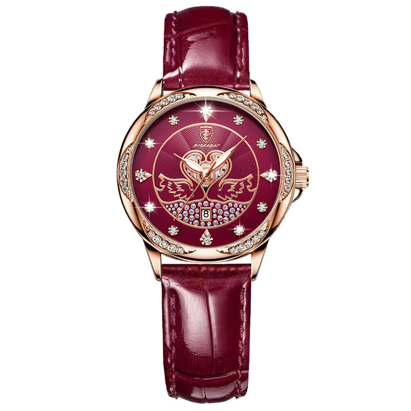 Baidaga nuevo reloj de mujer estudiantes impermeables calendario de luz nocturna coreana reloj de mujer Aliexpress personalizado